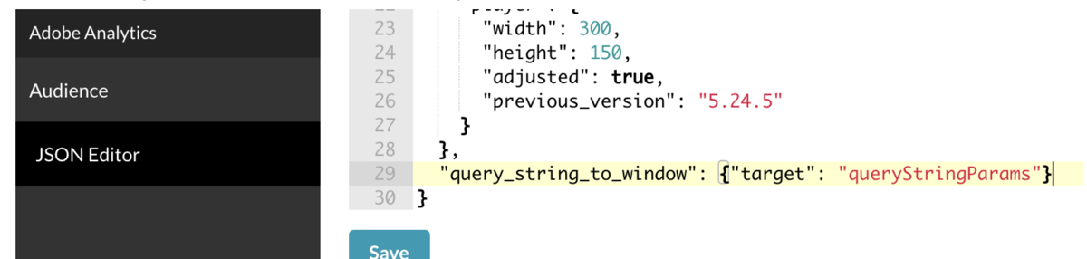 JSON editor