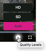 Options SD and HD only